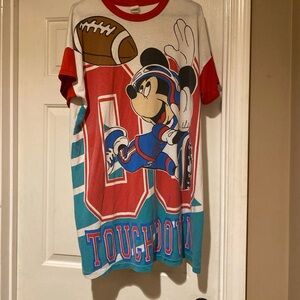 Vintage Single Stitch Mickey Mouse Walt Disney Shirt One Size Fits All